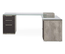 Load image into Gallery viewer, Alva Executive Desk, Left-Facing Return