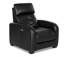 Load image into Gallery viewer, Larus Leather Power Recliner - Black