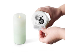 Load image into Gallery viewer, Lys Flameless Candles, Set of 2 - Green Ombre
